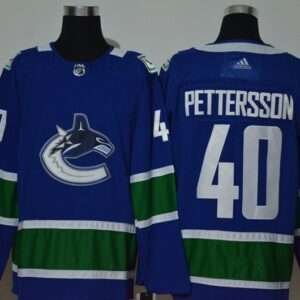 Pettersson Vancouver Canucks Blue Stitched Jersey