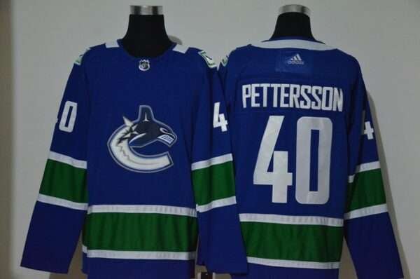 Pettersson Vancouver Canucks Blue Stitched Jersey