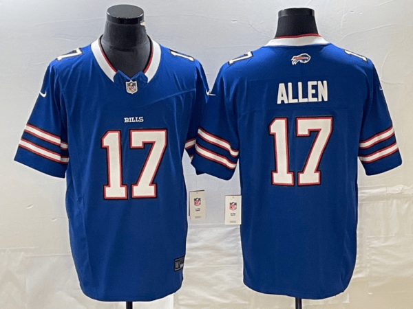 Josh Allen Buffalo Bills Blue Jersey
