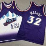 Children's Jazz 32 Purple Snow Mountain Version Jersey