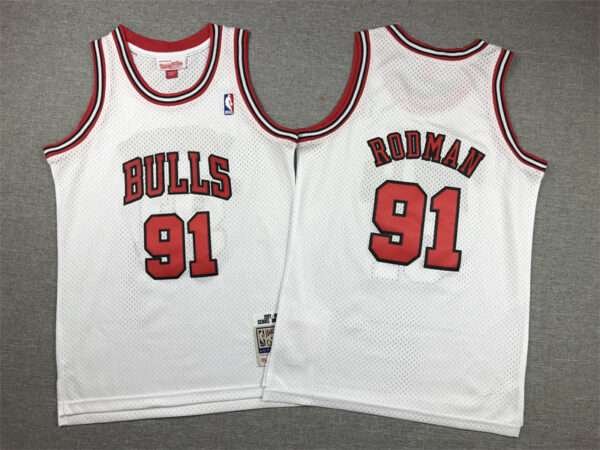 Bull 91 Children's Clothing White Jersey