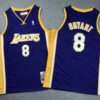 Children's Lakers 8 Purple V-neck Jersey