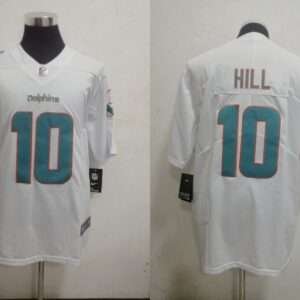 Tyreek Hill Miami Dolphins White Jersey