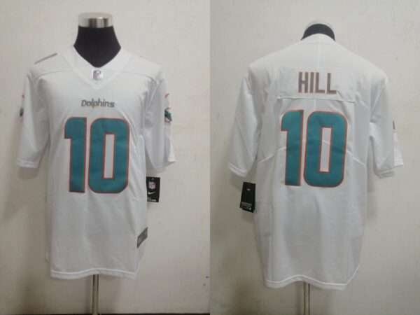 Tyreek Hill Miami Dolphins White Jersey