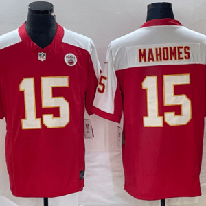 Patrick Mahomes Kansas City Chiefs Red White Jersey