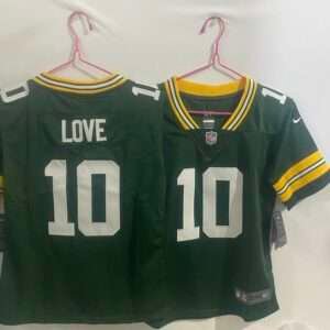 Kids Green Bay Packers Love Green Retro Jersey
