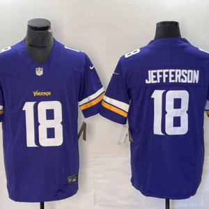 Justin Jefferson Minnesota Vikings Blue Jersey