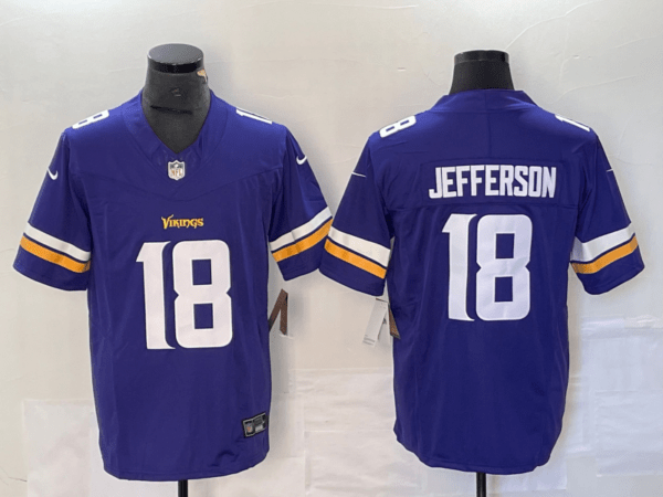 Justin Jefferson Minnesota Vikings Blue Jersey