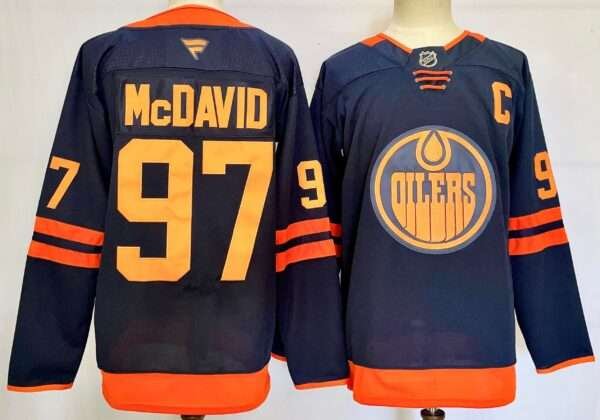 Edmonton Oilers Stitched Jersey