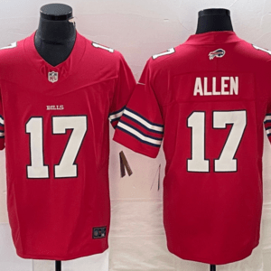 Josh Allen Buffalo Bills Red Jersey