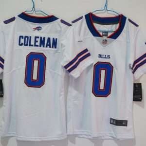Coleman White Retro Jersey