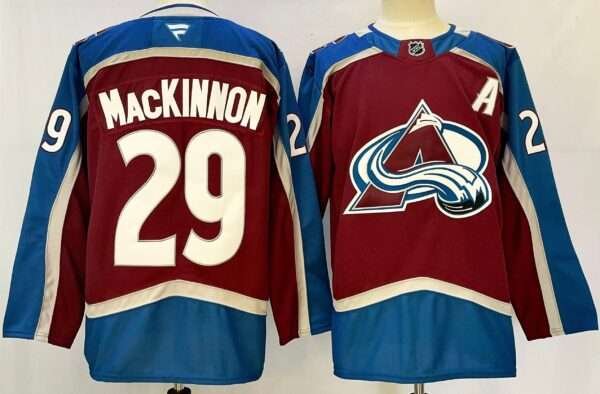 MacKinnon Colorado Avalanche Brown