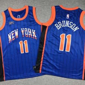 Children's Clothing Knicks Brunson Blue City Edition Jersey