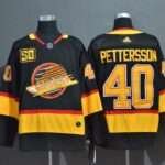 Pettersson Vancouver Canucks Black Stitched Jersey