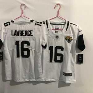 Kids Jacksonville Jaguars Lawrence White Retro Jersey