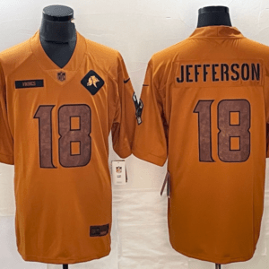 Justin Jefferson Minnesota Vikings Mustard Yellow Jersey