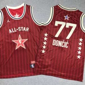 Kids All Star Doncic Red Jersey