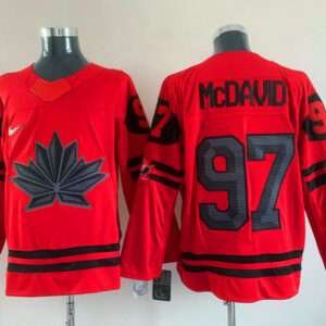 McDavid Edmonton Oilers Red Jersey