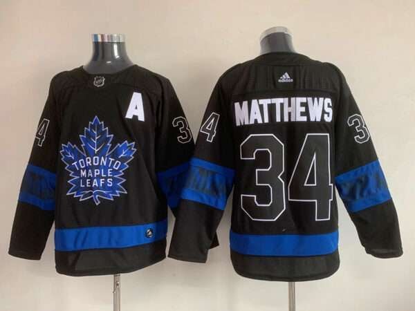 Maple Leafs Black Jersey