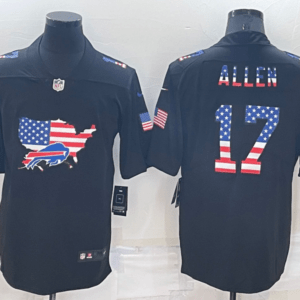 Josh Allen Buffalo Bills Navy Blue Jersey