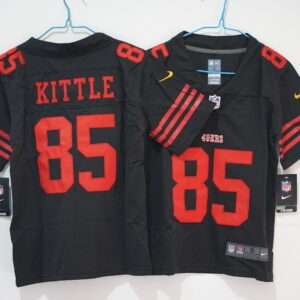 Kittle Black Retro Jersey