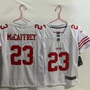 McCaffrey White Retro Jersey