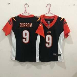 Kids Cincinnati Bengals Burrow Black Generation Jersey