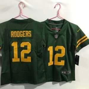 Rodgers Green Yellow Retro