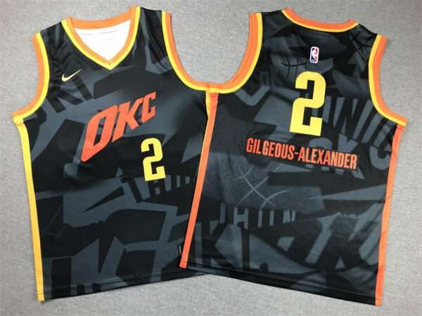 Children's Thunder 2 Black City Edition Jersey