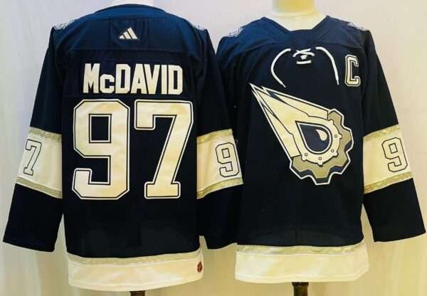McDavid Edmonton Oilers Blue Jersey