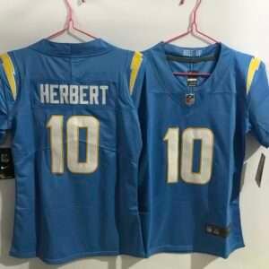 Kids Los Angeles Chargers Herbert Blue Retro Jersey