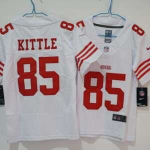Kittle White Retro Jersey