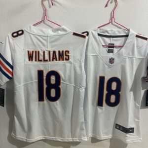 Kids Chicago Bears Willians White Retro Jersey